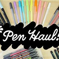 Pen Haul Video